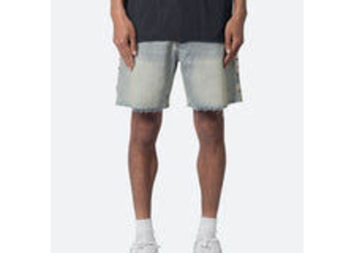 MNML Mojave Denim Shorts - Vintage Blue