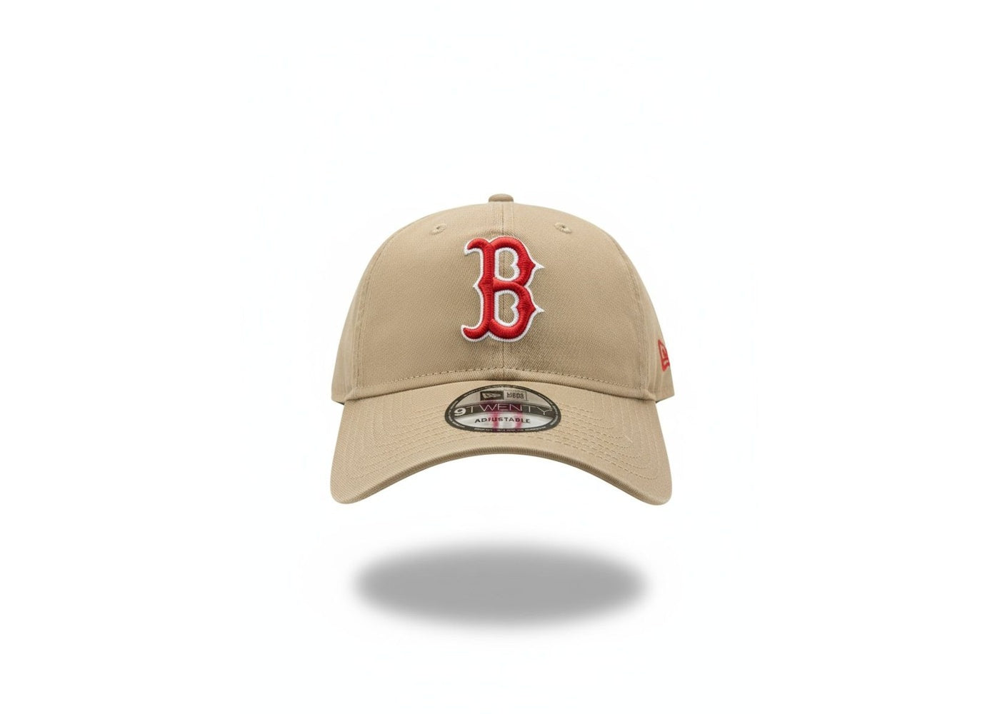 New Era Boston RedSox Khaki 9Twenty Strapback Hat