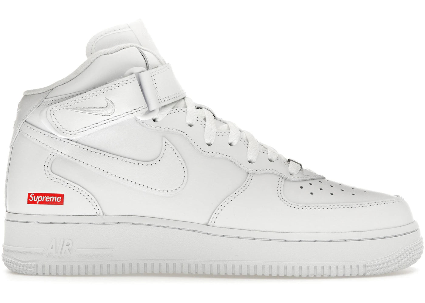 Supreme/Nike Air Force 1 Mid White