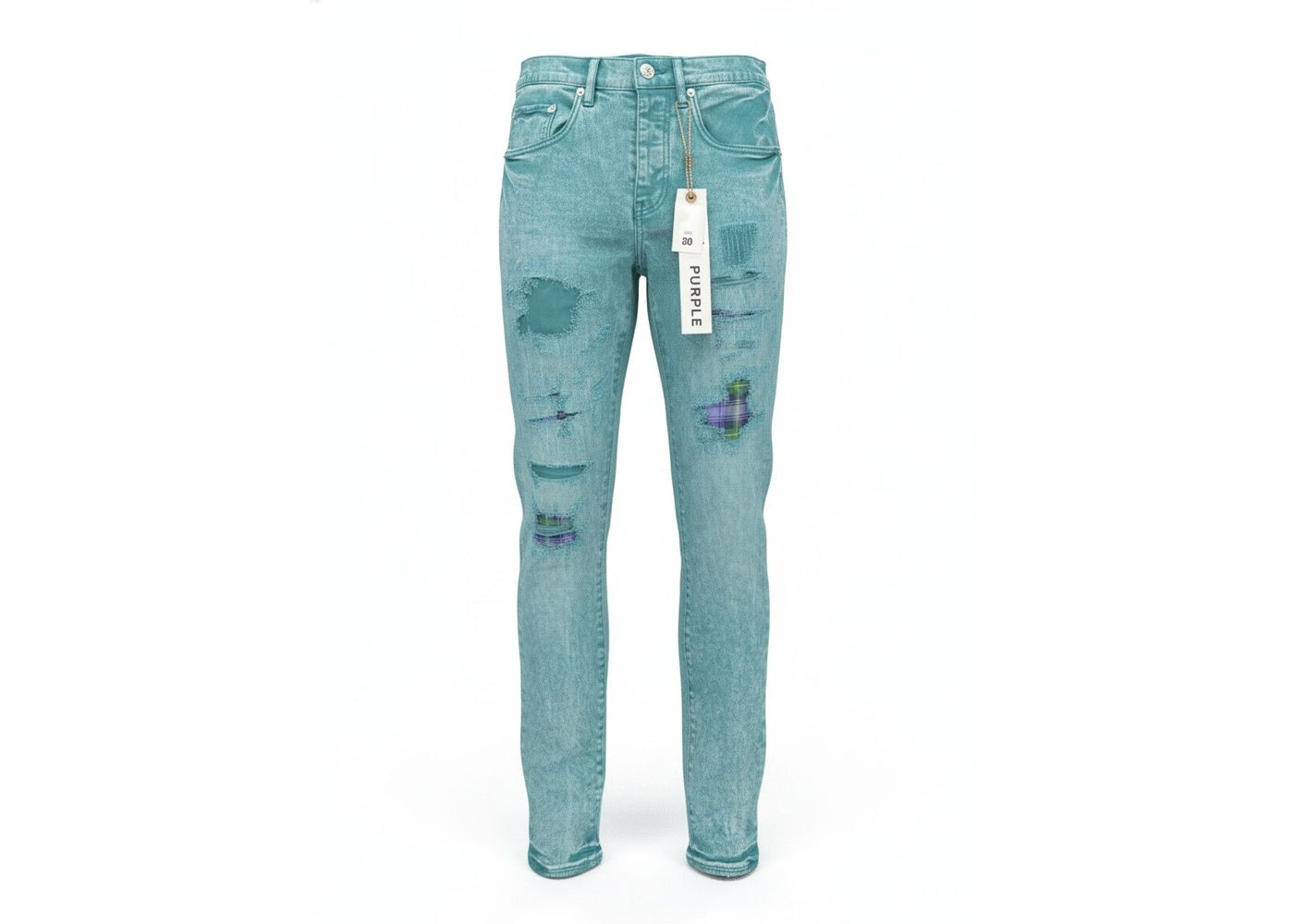 Purple-Brand Fanfare Heavy Repair With Plaid Patch