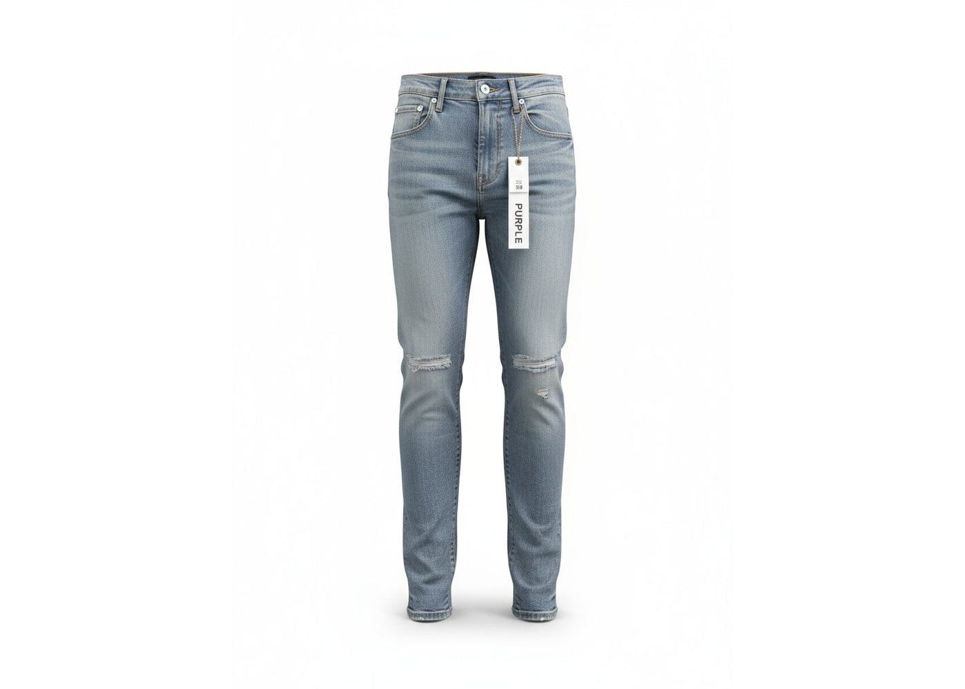 Purple-Brand Mid Indigo Black Color Coated Gradient