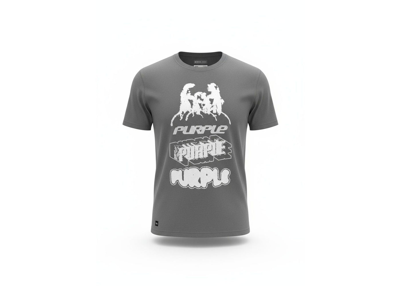 Purple Brand Clean Jersey Short Sleeve Tee Black