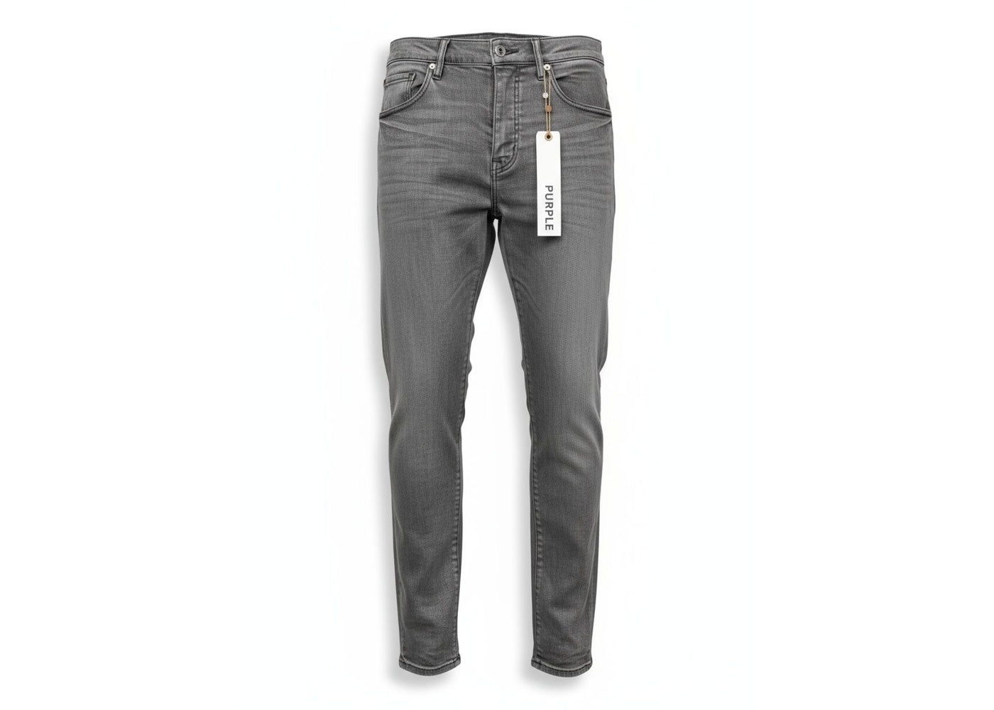 Purple Brand Midnight Coated Black Skinny Jeans