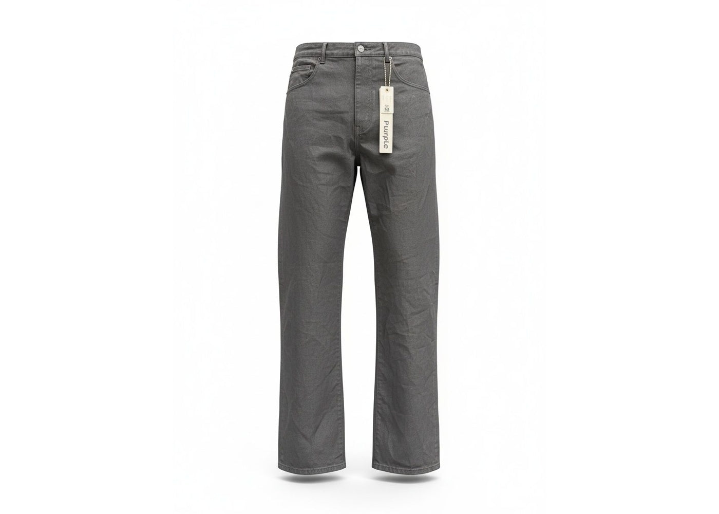 Purple Brand Rinse Clean Black Skinny Jeans