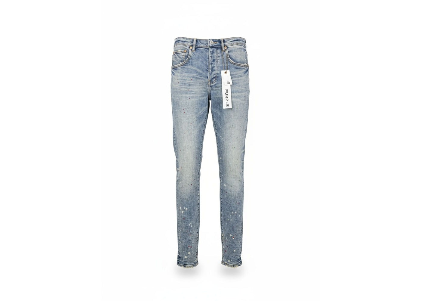 Purple Brand Vintage Spotted Indigo Skinny Jeans