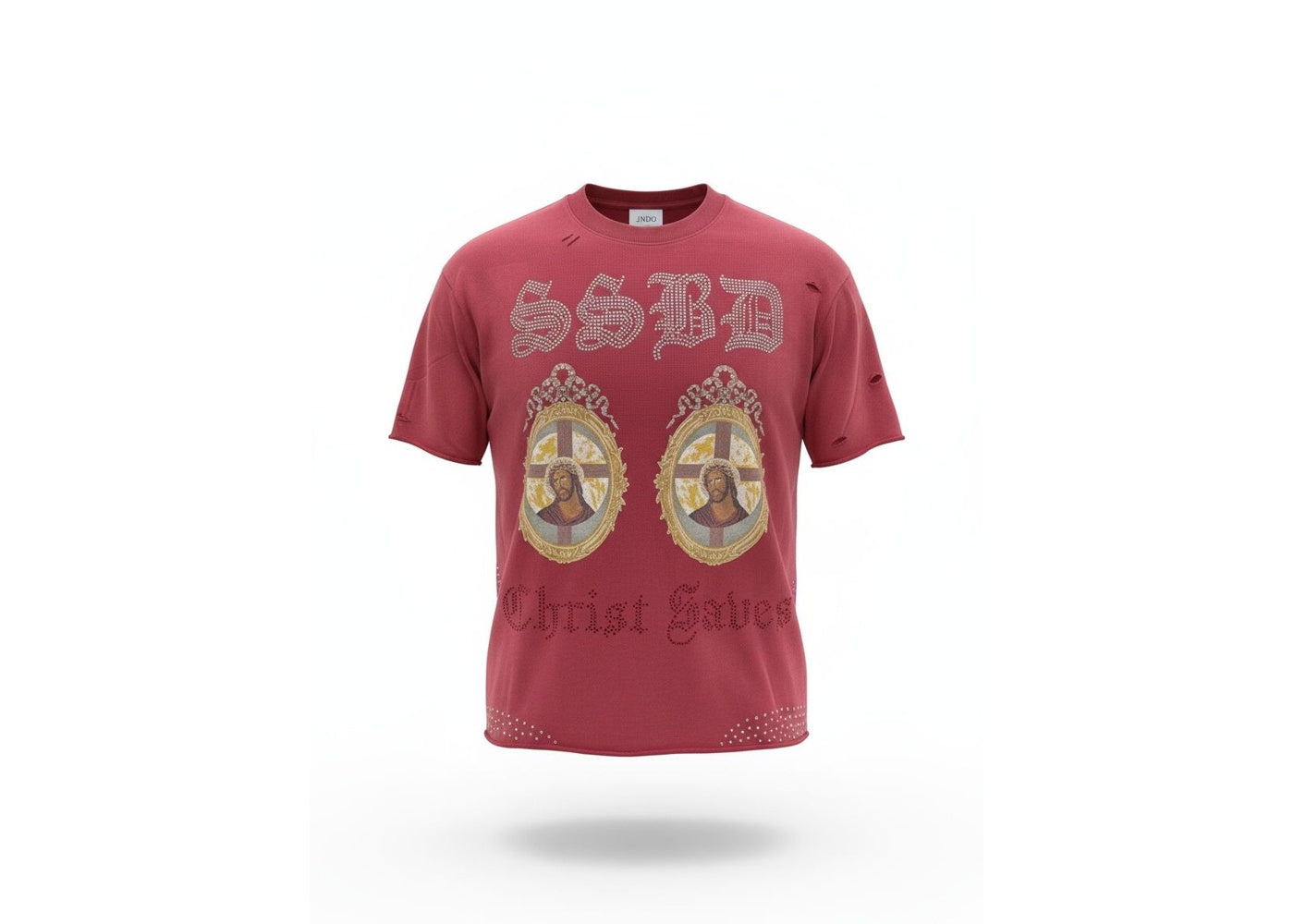 SSBDNY Wine Double Christ Tee