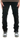 KDNK JEANS KND4586 JET BLACK CARGO STACKED JEANS