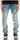 KDNK JEANS KND4641 M BLUE PATCHED SKINNY JEANS