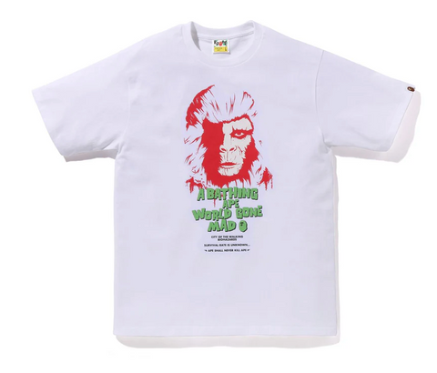 BAPE Horror Tee #1 White