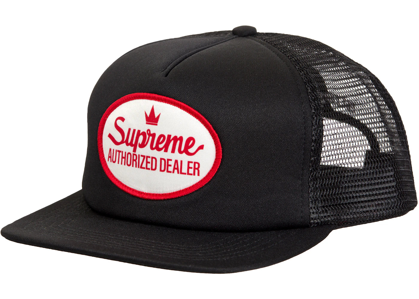 Supreme Authorized Mesh Back 5 Panel FW24 Black