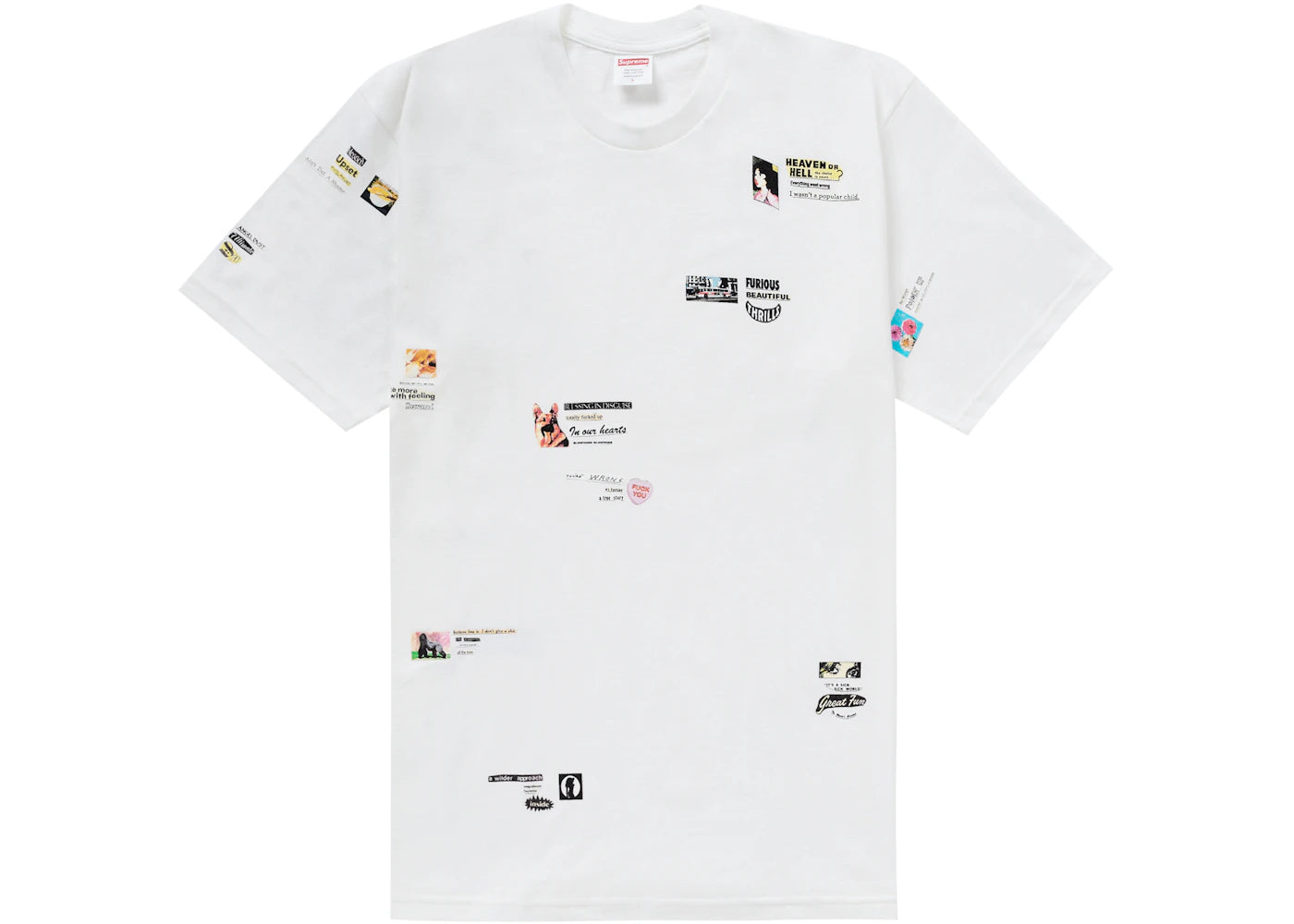 Supreme Upset Tee White