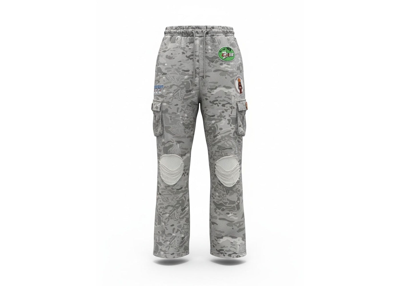 Triple Sevens Camo Hybrid Cargo Pants