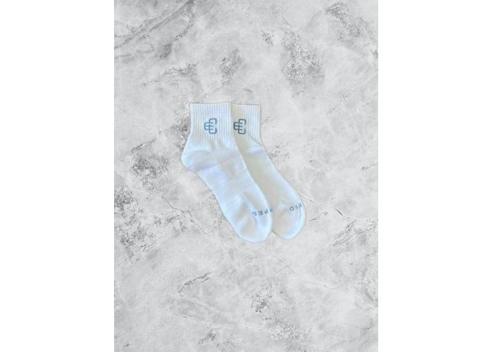 Copped White / UNC Ankle Socks 3-Pack