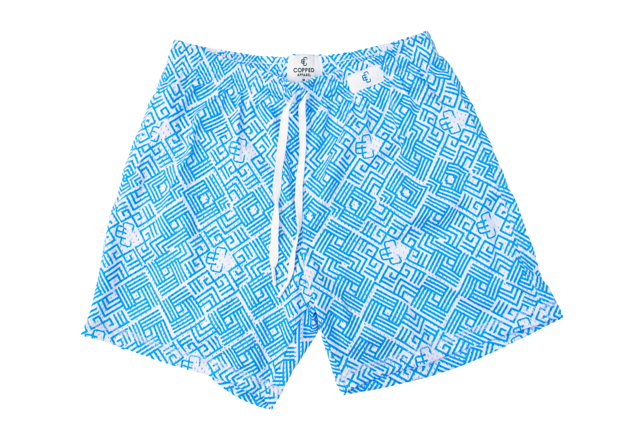 Copped Shorts All Over Print UNC