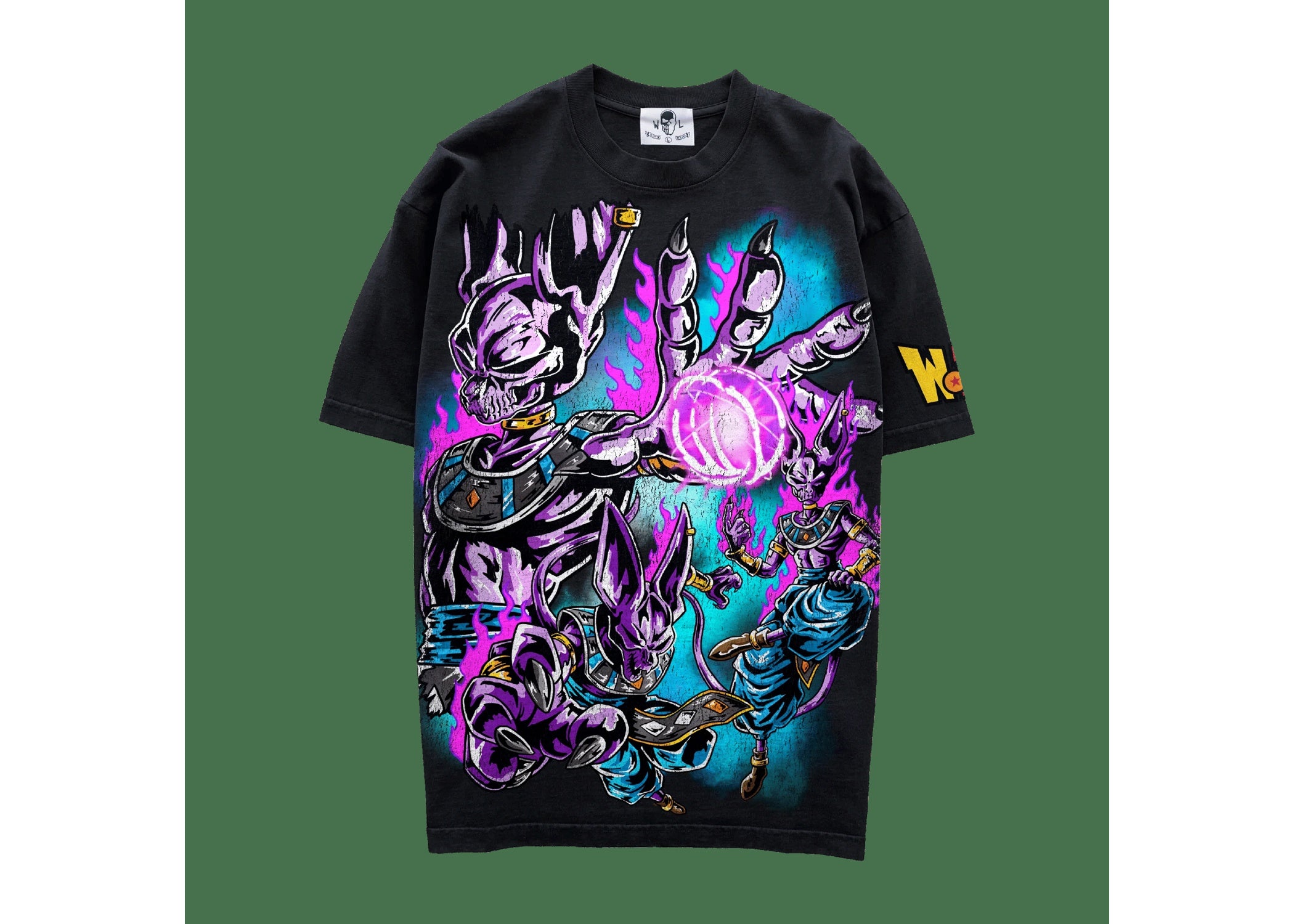 Warren Lotas Cat Man T-Shirt Black