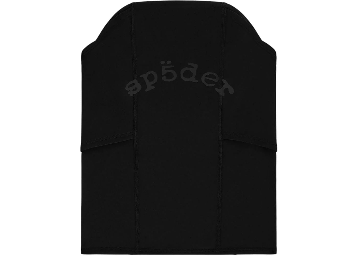 Sp5der OG Logo V2 Shiesty Mask Black/Black