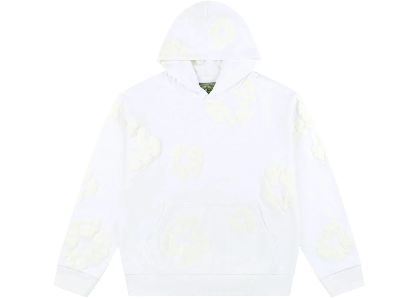 Denim Tears Mono Cotton Wreath Sweatshirt White - Used/Worn