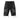 MNML Baggy Rip Denim Shorts Washed Black