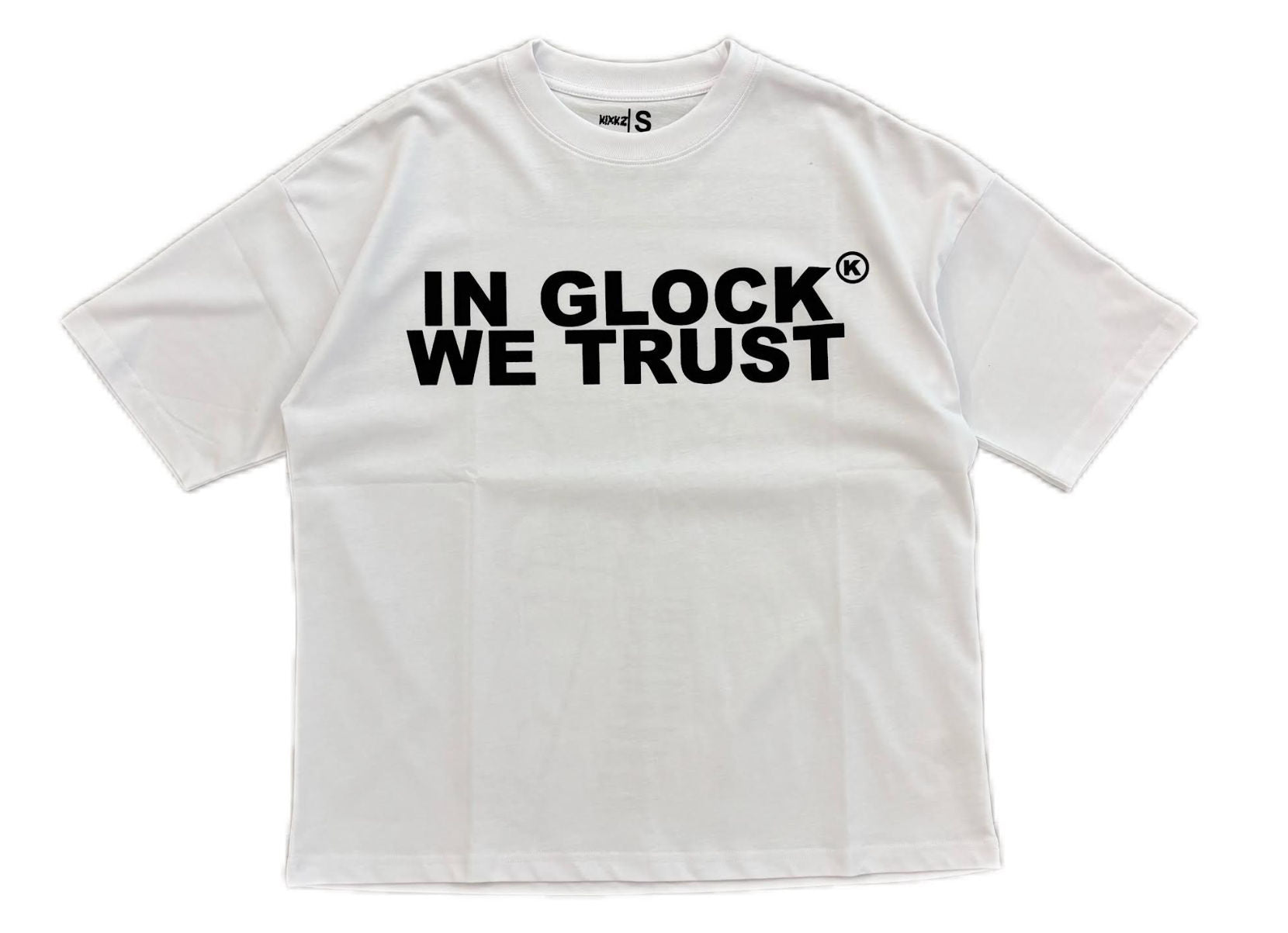 In Glock We Trust White / Black