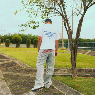 Desierto Tres Tres White Tee