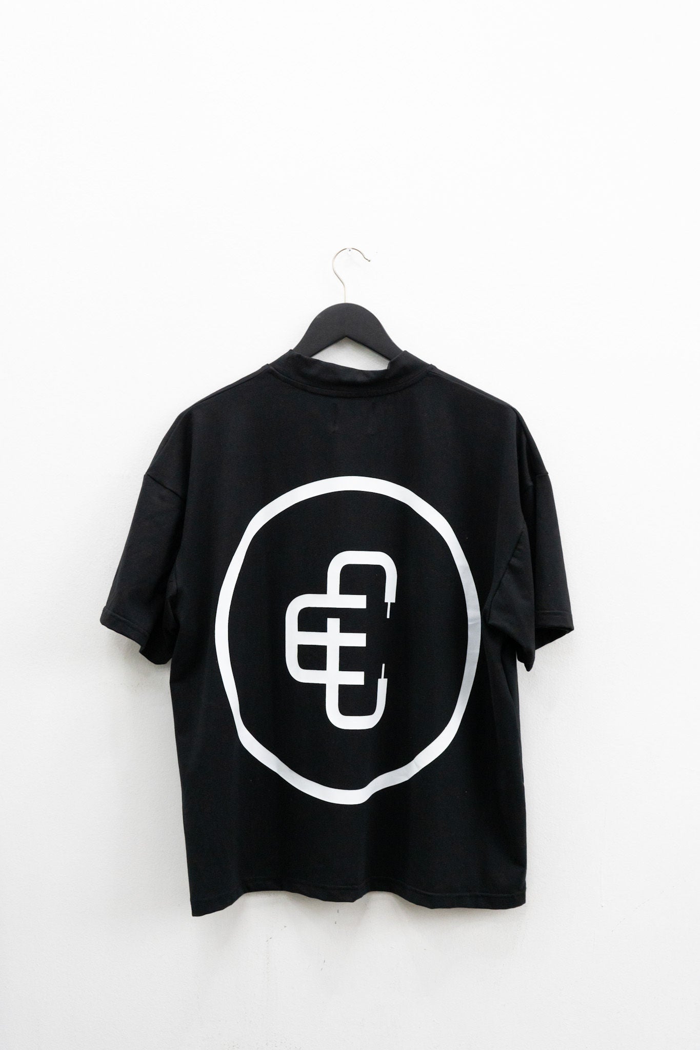 COPPED Seamless Tee Single Layer Black White Logo