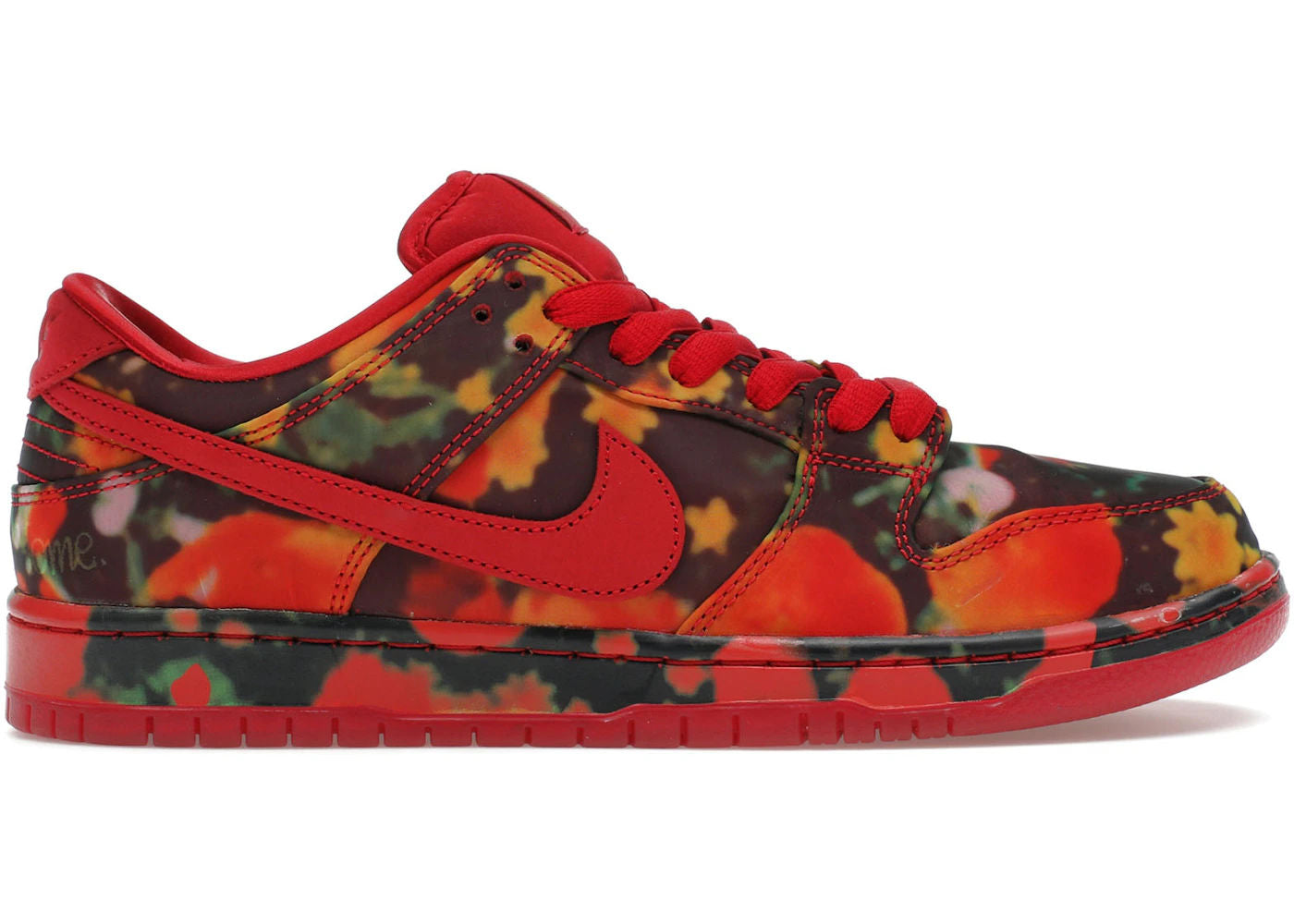 Nike SB Dunk Low The Wizard of Oz Poppy Field - Like New