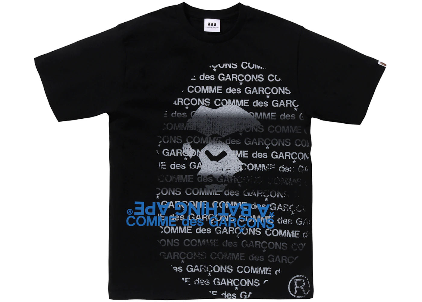 BAPE x Comme des Garcons Osaka II Tee Black