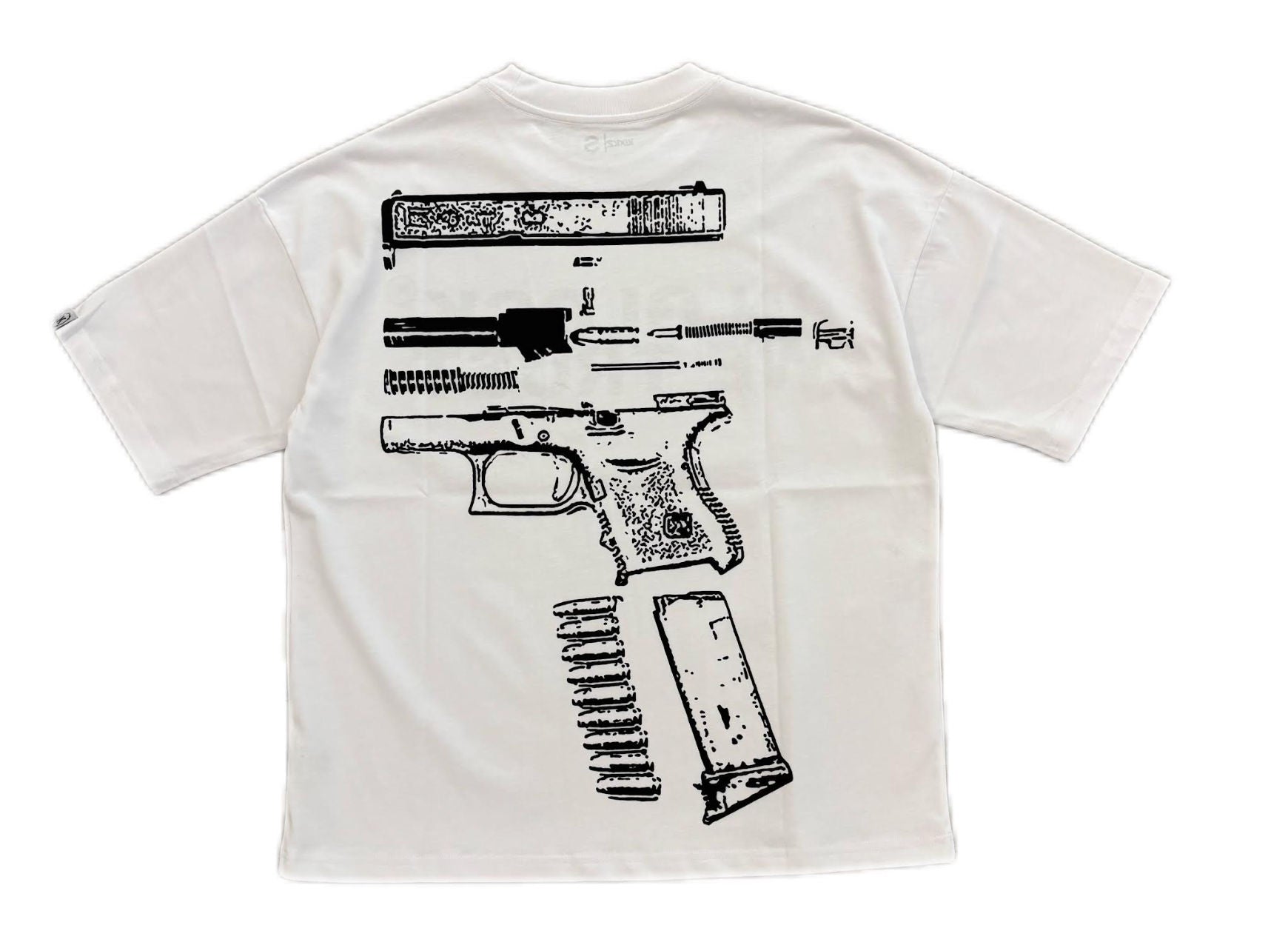 In Glock We Trust White / Black