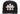 Chrome Hearts White Cemetary Cross CH Trucker Hat Black