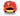 Chrome Hearts 5 Panel Cap Cherry Red W/ Yellow Cross