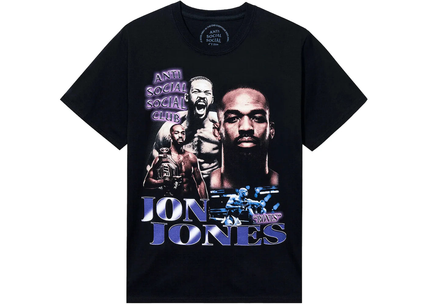 ASSC x UFC Jon Jones Tee Black