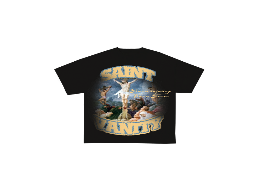 Saint Vanity Blurry Cross T-shirt