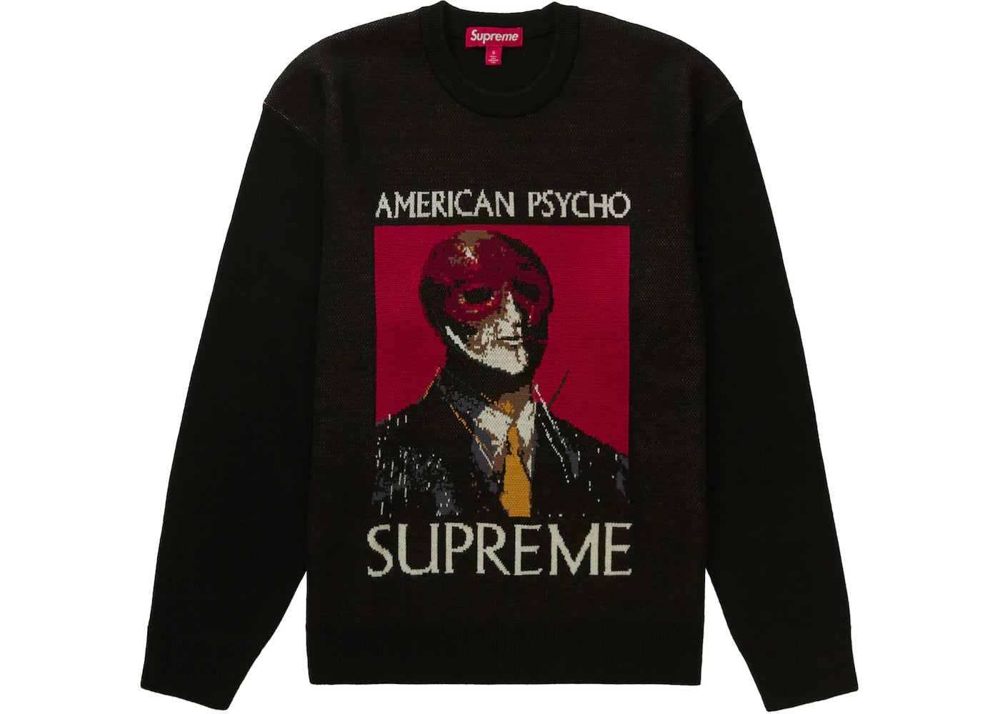 Supreme American Psycho Sweater Black